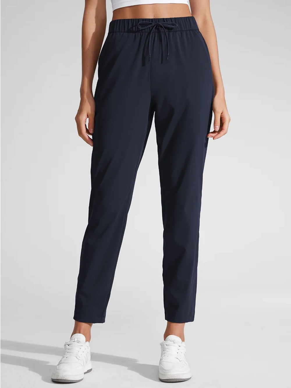 Stretch Drawstring 7/8 Pocket Pant 27''